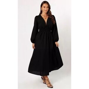 Petal and Pup
Women's Cece Long Sleeve Maxi Dress Sz XS